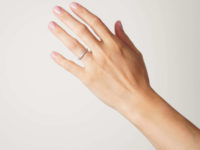 Platinum & Diamond Narrow Eternity Ring