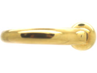 18ct Gold Revolving Sphere Ring