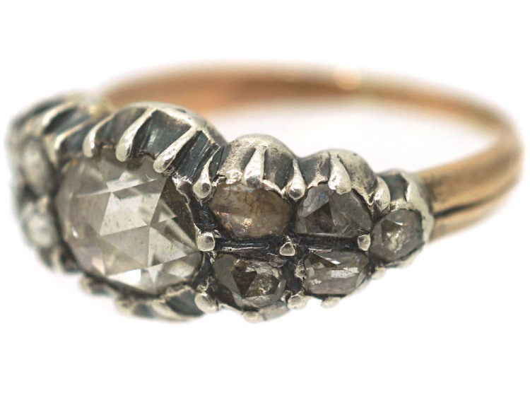 Georgian Rose Cut Diamond Ring