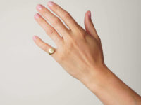 Victorian 18ct Gold Opening Ring with Locket Compartment