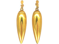18ct Gold Drop Earrings