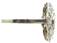 Art Deco 18ct White Gold & Platinum, Diamond Ring