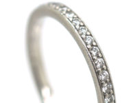 Platinum & Diamond Narrow Eternity Ring