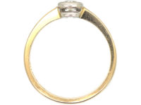 14ct Gold & Diamond Solitaire Ring