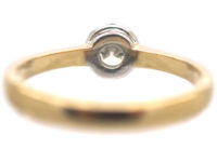 14ct Gold & Diamond Solitaire Ring