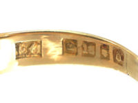 Edwardian 18ct Gold & Lapis Lazuli Signet Ring of a Bull