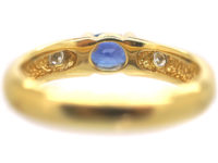 18ct Gold, Sapphire & Diamond Ring