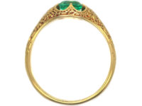 Victorian 18ct Gold & Emerald Ring