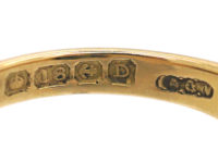Art Deco 18ct Gold & Bloodstone Signet Ring