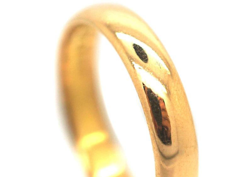 Art Deco 22ct Gold Wedding Ring