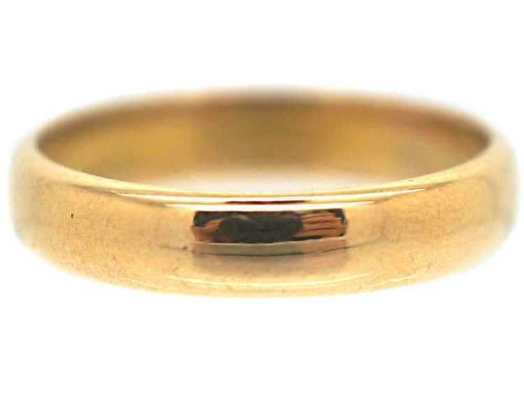 Art Deco 22ct Gold Wedding Ring