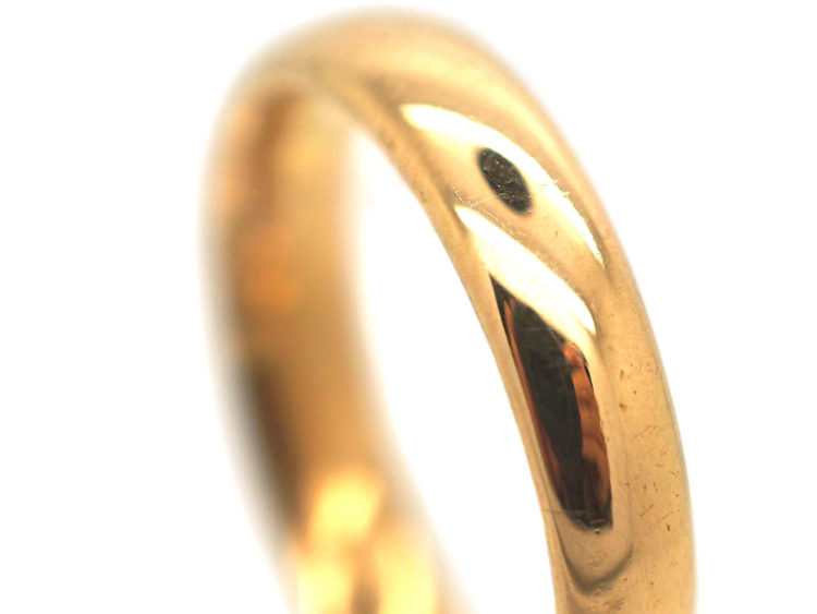 Art Deco 22ct Gold Wedding Ring