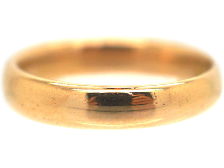 Art Deco 22ct Gold Wedding Ring