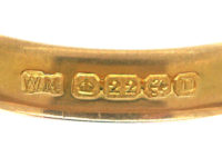Art Deco 22ct Gold Wedding Ring