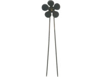 Victorian Vauxhall Glass Hairpin