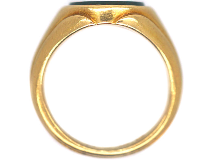 Victorian 18ct Gold & Bloodstone Ring