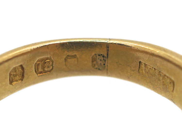 Victorian 18ct Gold & Bloodstone Ring