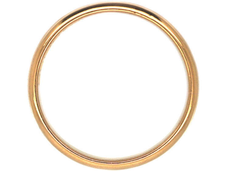 Art Deco 22ct Gold Wedding Ring