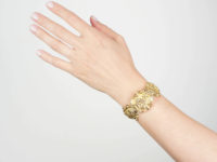 Georgian 18ct Gold Rococo Bracelet