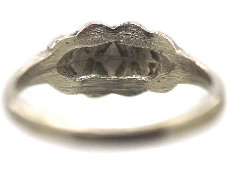 Art Deco Silver & Marcasite Ring