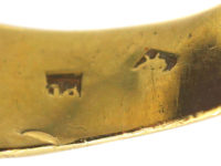 Victorian 18ct Gold Carnelian Intaglio of a Crest Signet Ring