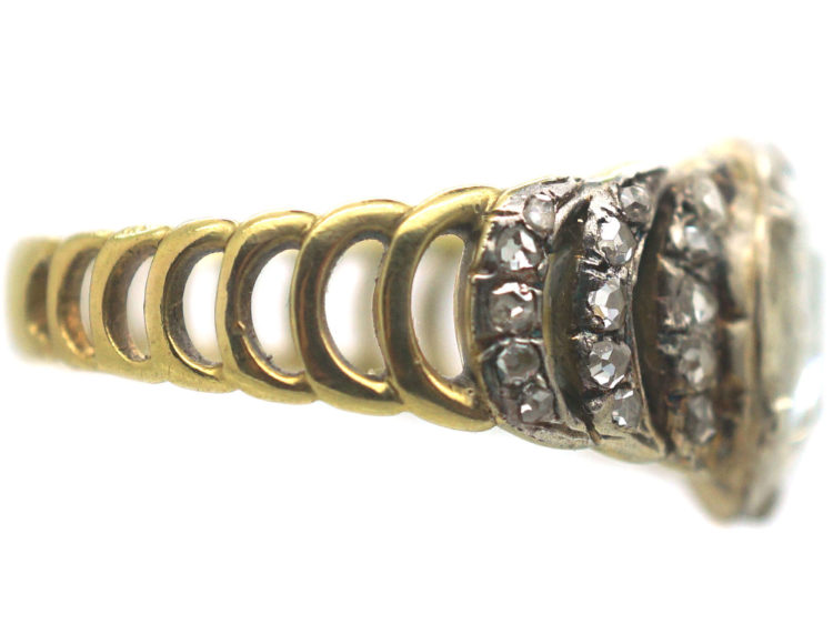 Georgian Rose Cut Diamond Ring