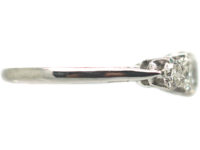 18ct White Gold & Diamond Five Stone Ring