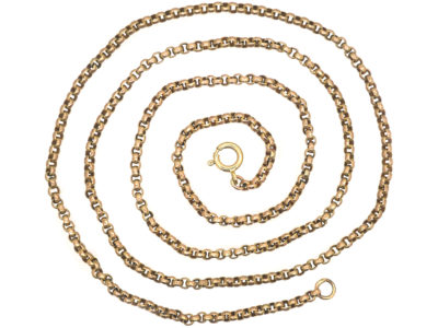 Victorian 9ct Gold Medium Length Chain