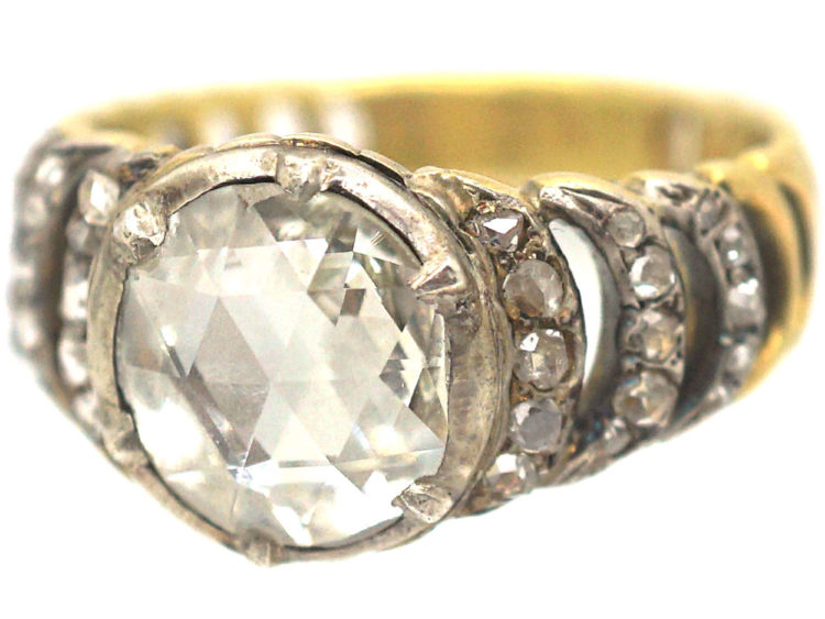Georgian Rose Cut Diamond Ring