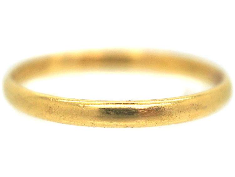 22ct Gold Wedding Ring made in 1935