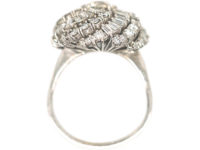 18ct White Gold & Diamond Turban Ring