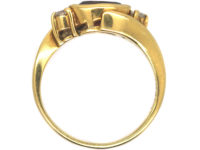 18ct Gold, Garnet and Diamond Ring