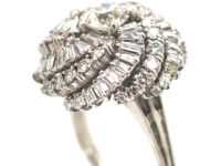 18ct White Gold & Diamond Turban Ring