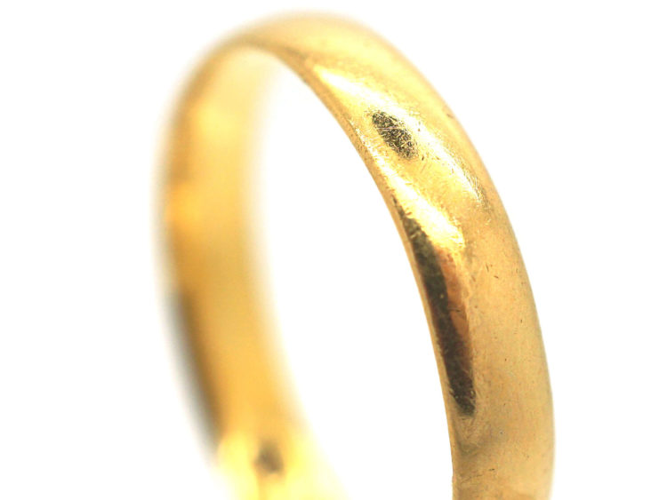22ct Gold Wedding Ring made in 1937