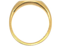 Edwardian 18ct Gold Signet Ring with Griffin Intaglio