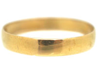 Victorian 22ct Gold Wedding Ring made in 1889