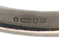 Platinum, Three Stone Baguette Diamond Ring