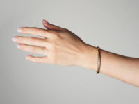 Edwardian 15ct Gold, Sapphire & Diamond Bangle