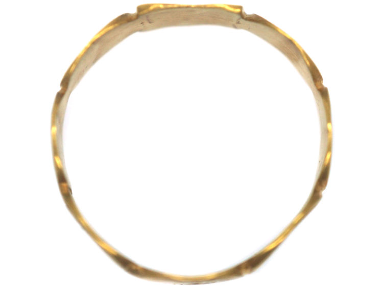 Georgian 18ct Gold Ring with Emblems of the Ionian Islands