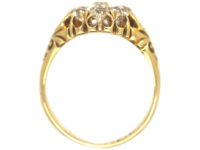 Victorian 18ct Gold Diamond Cluster Ring