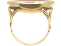 Georgian 18ct Gold & Carnelian Ring with Intaglio of Racehorse