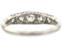 Edwardian Platinum & Diamond Five Stone Ring