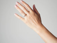 Art Deco 18ct Gold & Platinum, Three Stone Diamond Ring