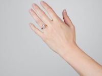 Victorian 18ct Gold & Rock Crystal Ring