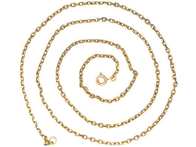 Edwardian 14ct Gold Chain