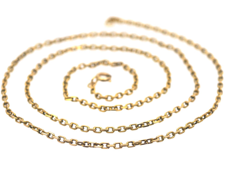 Edwardian 14ct Gold Chain