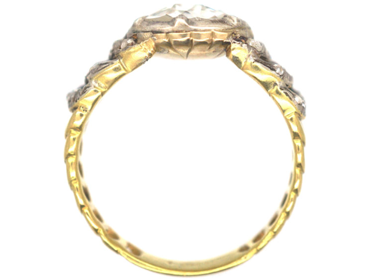 Georgian Rose Cut Diamond Ring