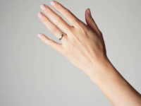 9ct Gold Wedding Ring with Decorated Edge