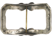 Large Silver Georgian Buckle