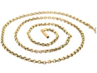 Edwardian 15ct Gold Chain